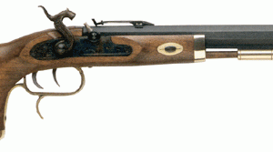 TRADITIONS TRAPPER PISTOL 50 - CAL PERCUSSION BLUED/HARDWOOD