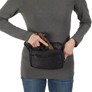 US PEACEKEEPER SIDEKICK PACK - BLACK W/ POCKET FOR MICRO GUN