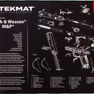 TEKMAT ARMORERS BENCH MAT - ULTRA 15"X20" S&W MP BLACK