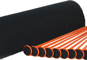 GSS SMALL RIFLE ROD KIT 10 ORG - RIFLE RODS .22 CAL 19"X15"