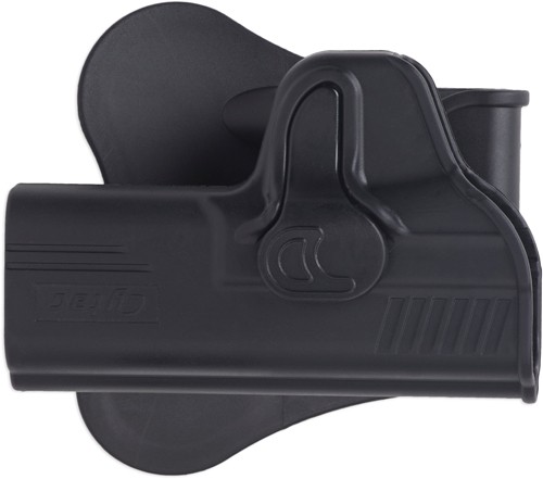 BULLDOG RR HOLSTER PADDLE POLY - HI-POINT 40 & 45 BLK RH