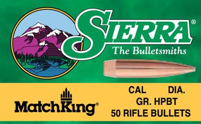 SIERRA BULLETS 6MM .243 - 107GR HP-BT MATCH 100CT