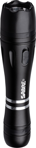 SABRE STUN GUN FLASHLIGHT - W/HOLSTER 2.517uC BLACK