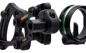 TRUGLO BOW SIGHT RANGE ROVER - 1-PIN .019 DIA BLACK