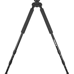 TRUGLO SOLID SHOT BI-POD - 21"-40" BLACK W/NEOPRENE HNDLE