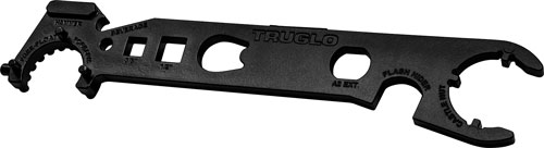 TRUGLO ARMORER'S WRENCH/MULTI - TOOL STEEL W/POWDER COAT