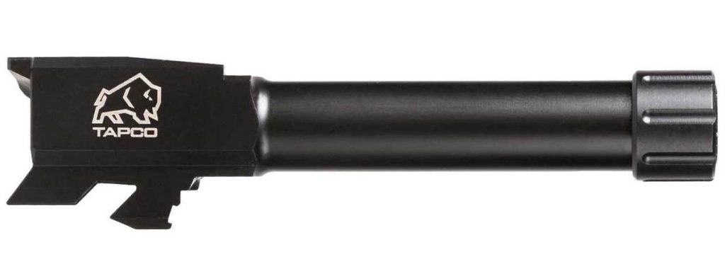 TAPCO BARREL GLOCK 43 BLACK 1/2X28