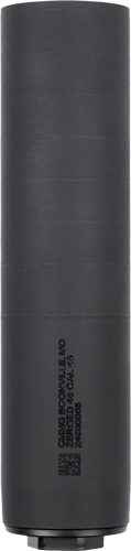 CMMG ZEROED 46 40S&W 10MM 45 - ACP SUPPRESSOR BLACK 6.5"