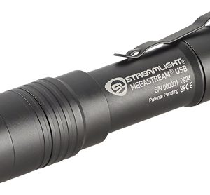 STREAMLIGHT MEGASTREAM USB - FLASHLIGHT RECHARGEABLE BLACK