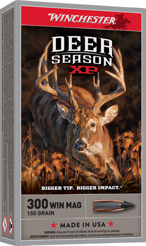 WINCHESTER DEER XP 300 WIN MAG - 150GR EXTREME PT 20RD 10BX/CS