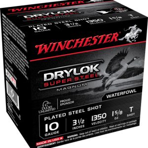 WINCHESTER DRYLOK 10GA 3.5" - 1-5/8OZ #T 1350FPS 25RD 10BX/C