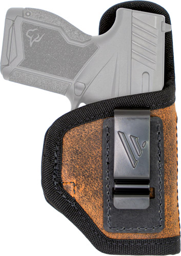 VERSACARRY DELTA CARRY HOL IWB - LTHR BELT CLIP RH COMP/FUL BRN
