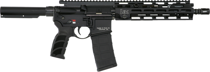 HK MR556 A4 5.56 PISTOL 30RDS - MATCH BLL THREADED 11" BLK - Image 2
