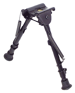 HARRIS BIPOD MODEL LM 9"-13" - W/LEG EXTENSION NOTCHES BLACK