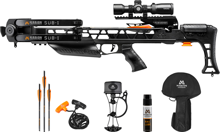 MISSION CROSSBOW SUB-1 PACKAGE - 385FPS BLACK - Image 2