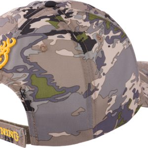 BROWNING RIMFIRE CAP BUCKMARK - LOGO OVIX CAMO VELCRO