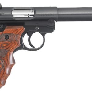 RUGER MKIV TARGET 22LR 5.5" BL/WD