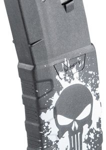 MFT EXD MAGAZINE AR15 5.56X45 - 30RD PUNISHER SPLAT WHITE