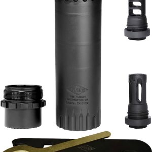 YHM TURBO KRB 5.56 SUPPRESSOR - WITH MUZZLE BRAKE
