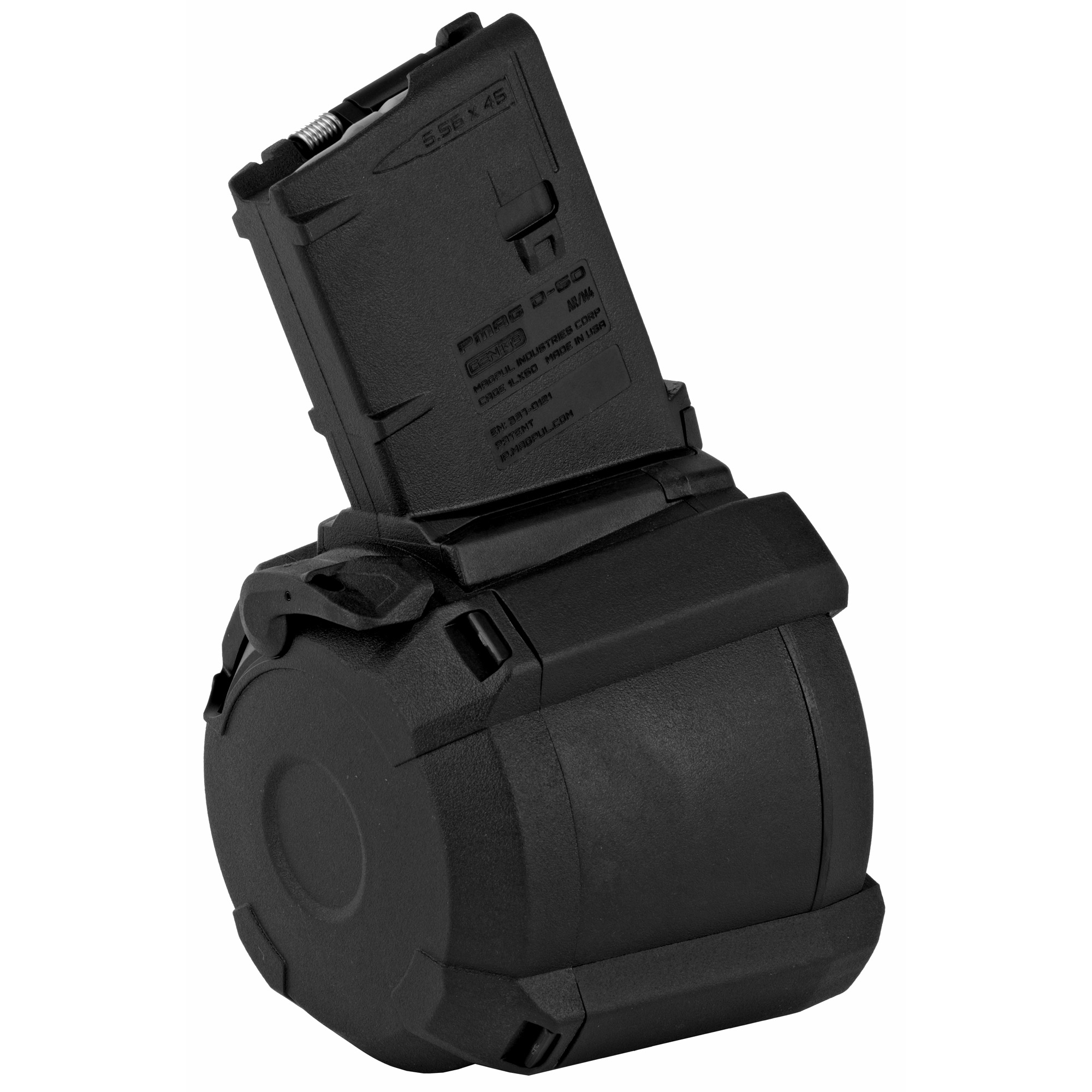 MAGPUL PMAG D-60 5.56 AR/M4 60RD BLK