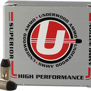 UNDERWOOD 380 ACP 100GR - HARD CAST FN 20RD 10BX/CS
