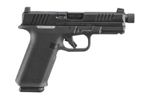 RUGER RXM 9MM LUGER 4.5" ADJ - 17-SHOT THREADED BLACK