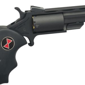 NAA"TRUE BLACK WIDOW" MINI-REV - 22WMR 2" FS CERAKOTE BLACK