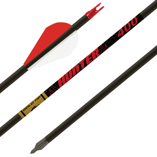 GOLD TIP ARROW HUNTER 340 - 2" RAPTOR VANES 1/2DOZ