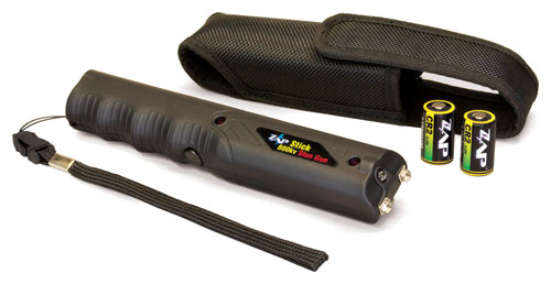 PSP ZAP STUN ZAP STICK BLACK - W/FLASHLIGHT 800000 VOLTS