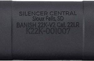 BANISH SUPPRESSORS BANISH22K - V2 RIMFIRE 1/2X28 BLACK