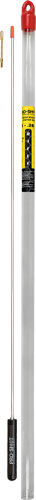 PRO SHOT STAINLESS 1PC RIFLE - CLEANING ROD 26" .22-.26 CAL
