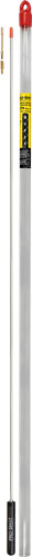 PRO SHOT STAINLESS 1PC RIFLE - CLEANING ROD 36" .27 CAL & UP
