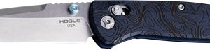 HOGUE MYSTO 3.4" ABLE LCK FLDR - CLIP POINT BLUE CANYON WATER