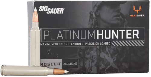 SIG AMMO 300WM 180GR PLANTINUM - HUNTER ACCUBOND 20RD 10BX/CS