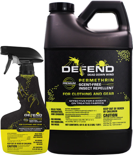 DDW DEFEND PREMETHRIN 76OZ - VALUE PACK CLOTHING SPRAY