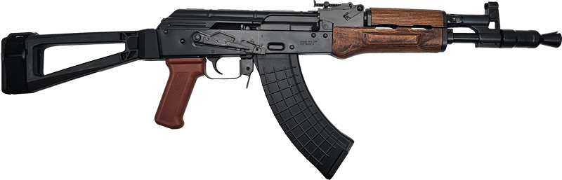 PIONEER ARMS HELLPUP AK PISTOL - 7.62X39 SB AKTF FOLDING BRACE