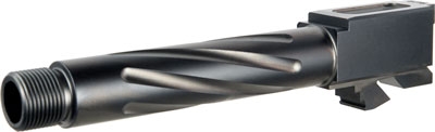 RIVAL ARMS BARREL THREADED 9MM - BLACK PVD FOR GLOCK 17 GEN 3/4 - Image 2