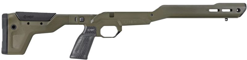 MDT CHASSIS HNT-26 REM 700 SA - RH FOLDING ARCA COBALT GREEN