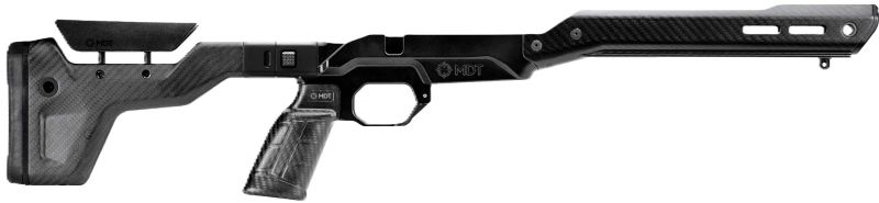 MDT CHASSIS HNT-26 REM 700 LA - FOLDING ARCA BLK CARBON FIBER