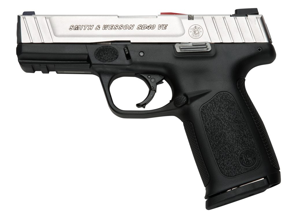 SMITH AND WESSON SD40VE 40S&W 10+1 4" SS/BK CA