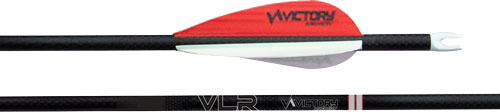 VICTORY ARCHERY VLR SPORT - 350 ARROW FLETCHED 6PK