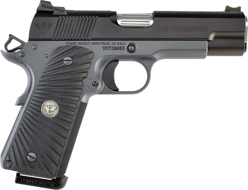WILSON COM-PR-45A 45ACP 4.25" - 8-SHOT BLACK ARMOR TUFF - Image 2